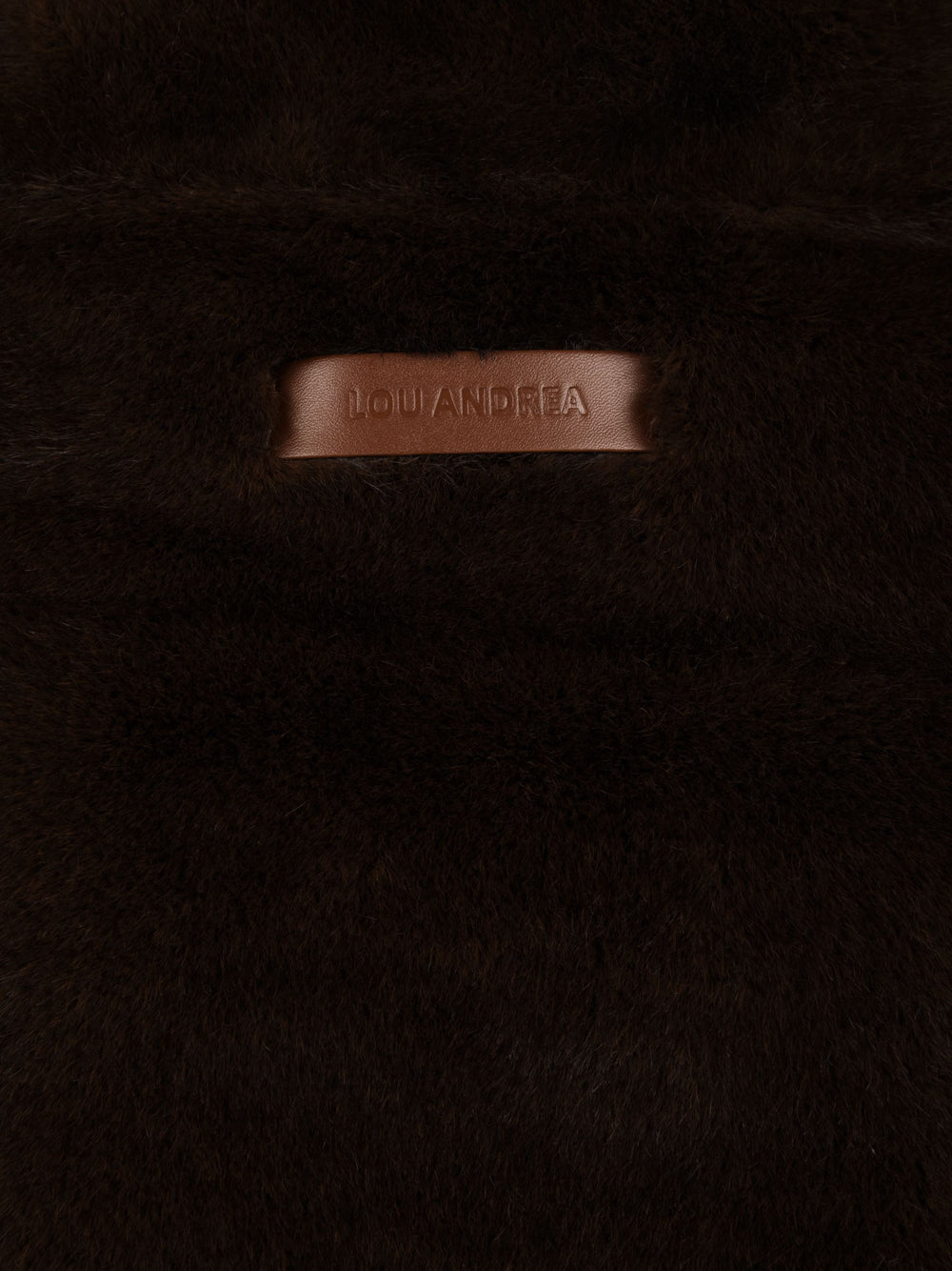 Gilet Faux Mix LOU ANDREA Donna - Marrone
