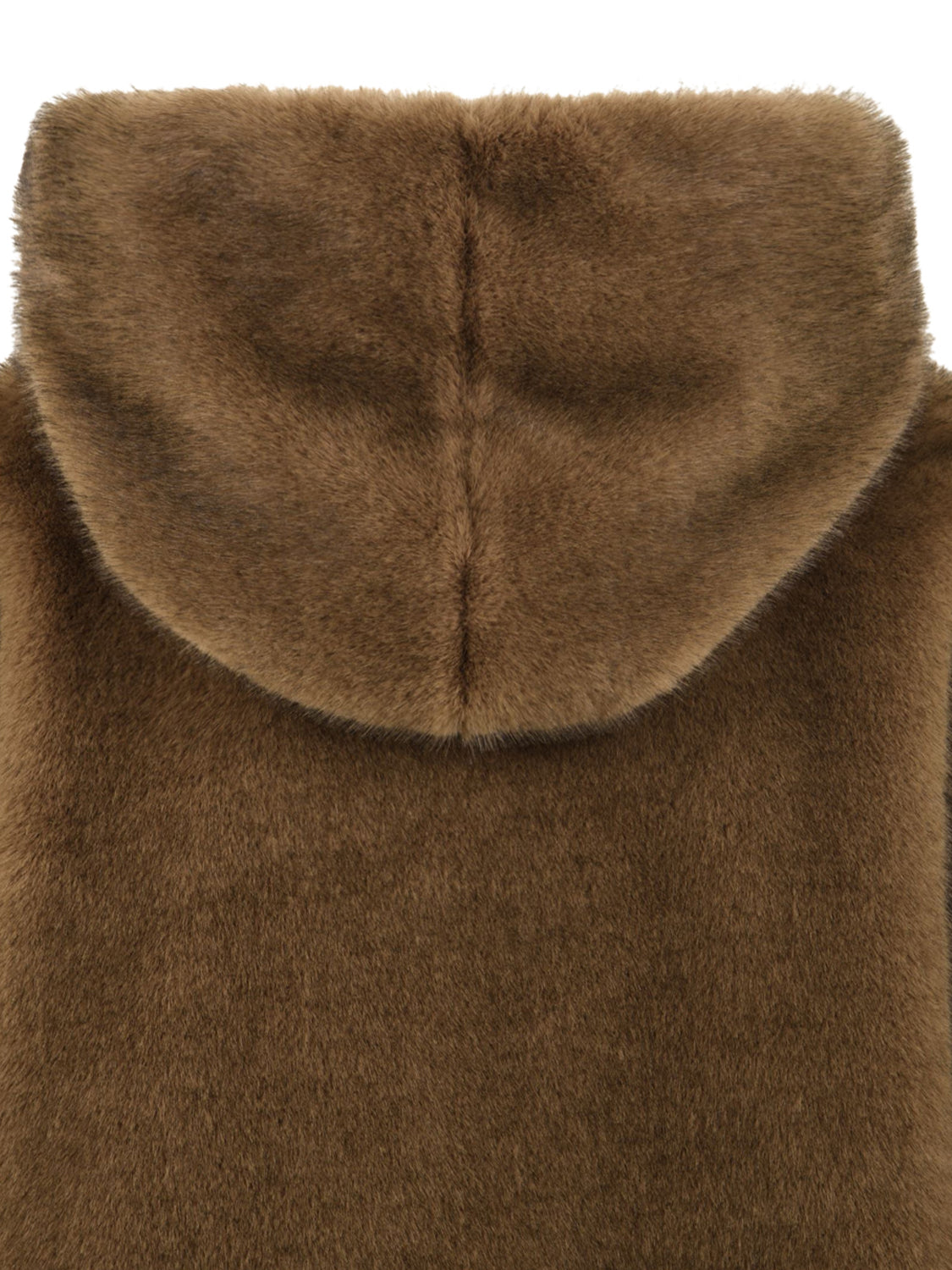 Parka reversibile Fake Mink LOU ANDREA Donna - Marrone