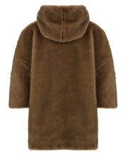 Parka reversibile Fake Mink LOU ANDREA Donna - Marrone