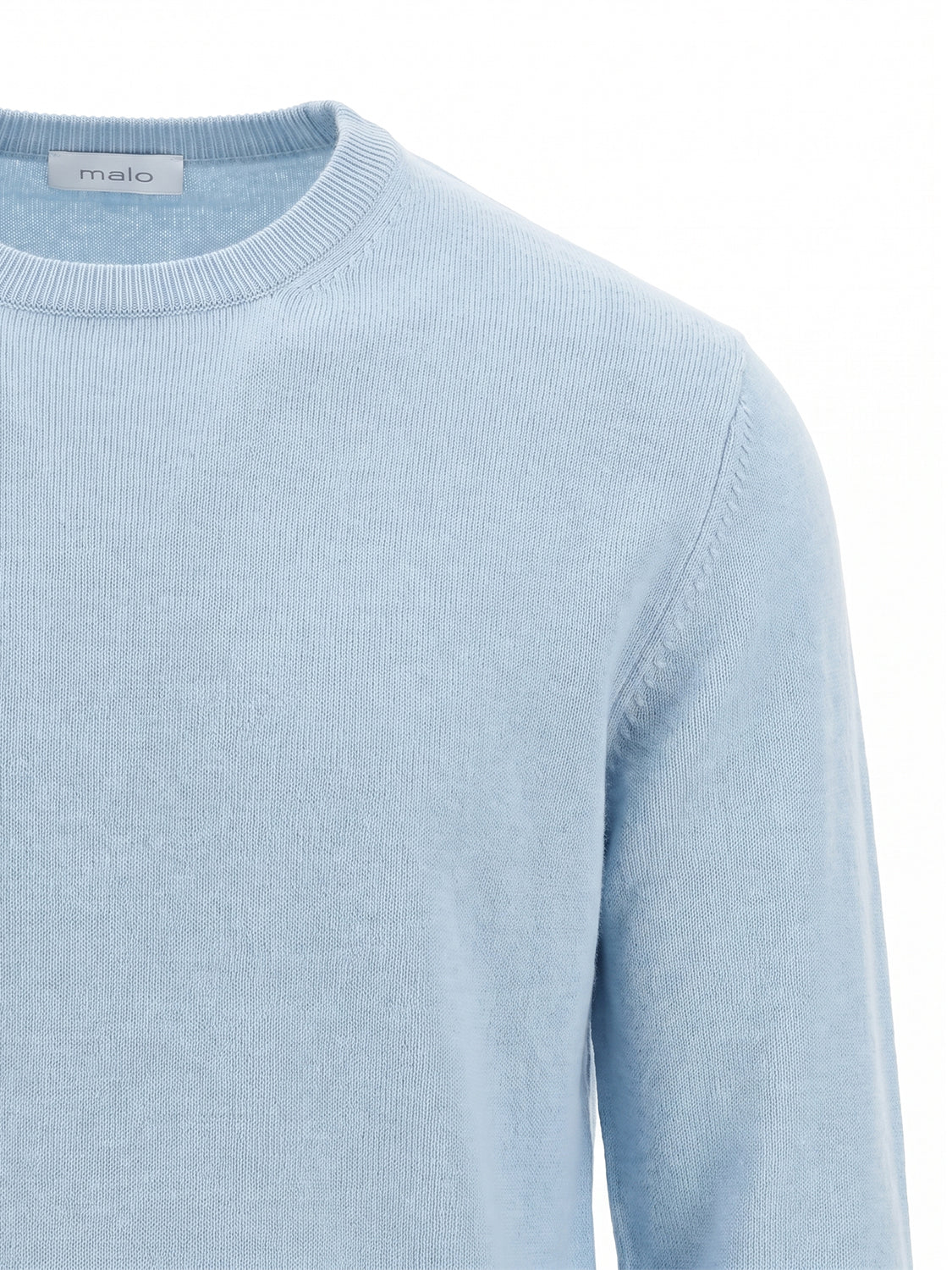 Maglione girocollo in cashmere MALO Uomo - Blue