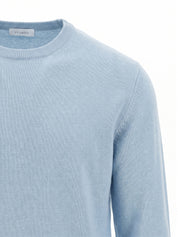 Maglione girocollo in cashmere MALO Uomo - Blue