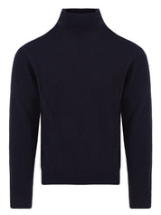 Maglione collo alto in cashmere MALO Uomo - Blue