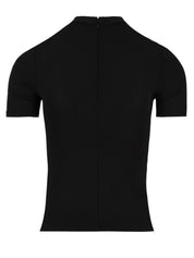 Top a manica corta MAR DE MARGARITAS Donna - Nero