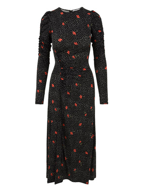 Abito midi MAR DE MARGARITAS Donna - Nero