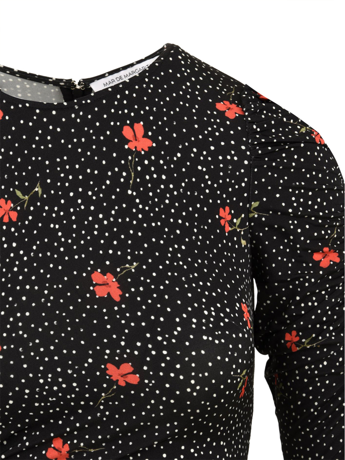 Abito midi MAR DE MARGARITAS Donna - Nero