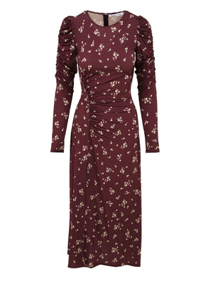 Abito midi MAR DE MARGARITAS Donna - Rosso