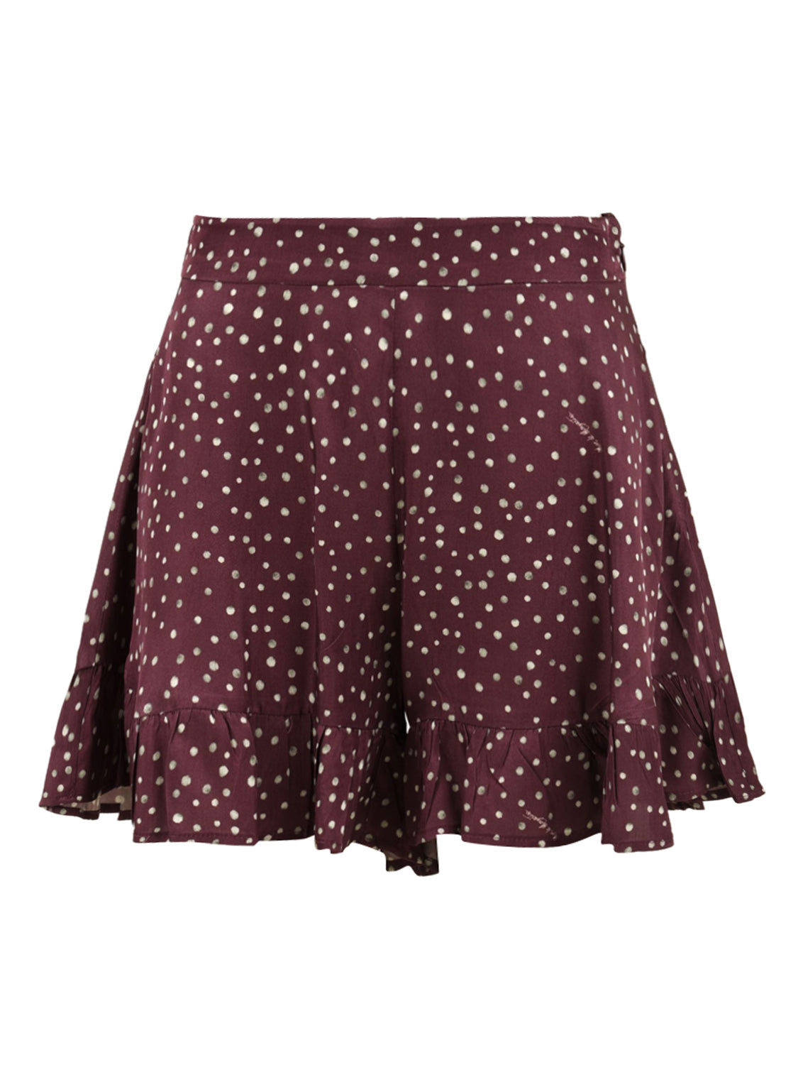 Shorts a farfalla con rouches MAR DE MARGARITAS Donna - Rosso