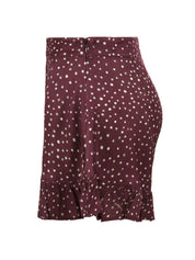 Shorts a farfalla con rouches MAR DE MARGARITAS Donna - Rosso