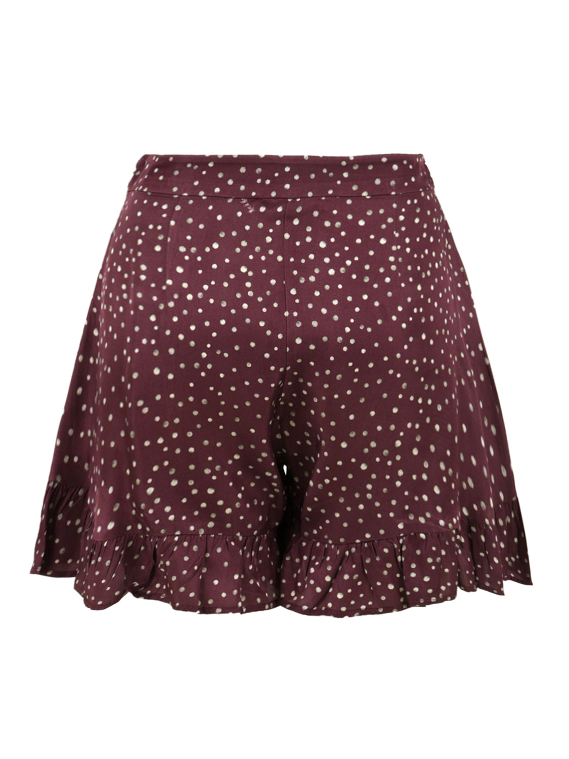 Shorts a farfalla con rouches MAR DE MARGARITAS Donna - Rosso