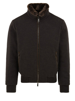 Bomber Bellati-MRW MOORER Uomo - Marrone