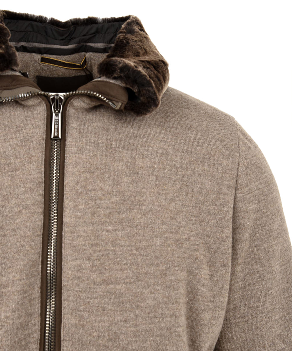 Bomber Bellati-MRW MOORER Uomo - Taupe