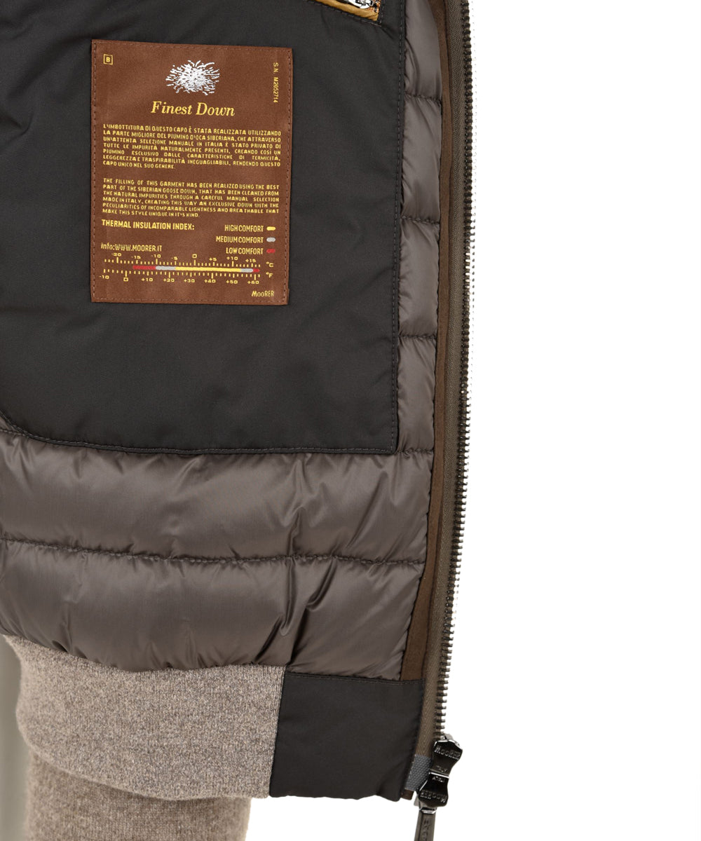 Bomber Bellati-MRW MOORER Uomo - Taupe