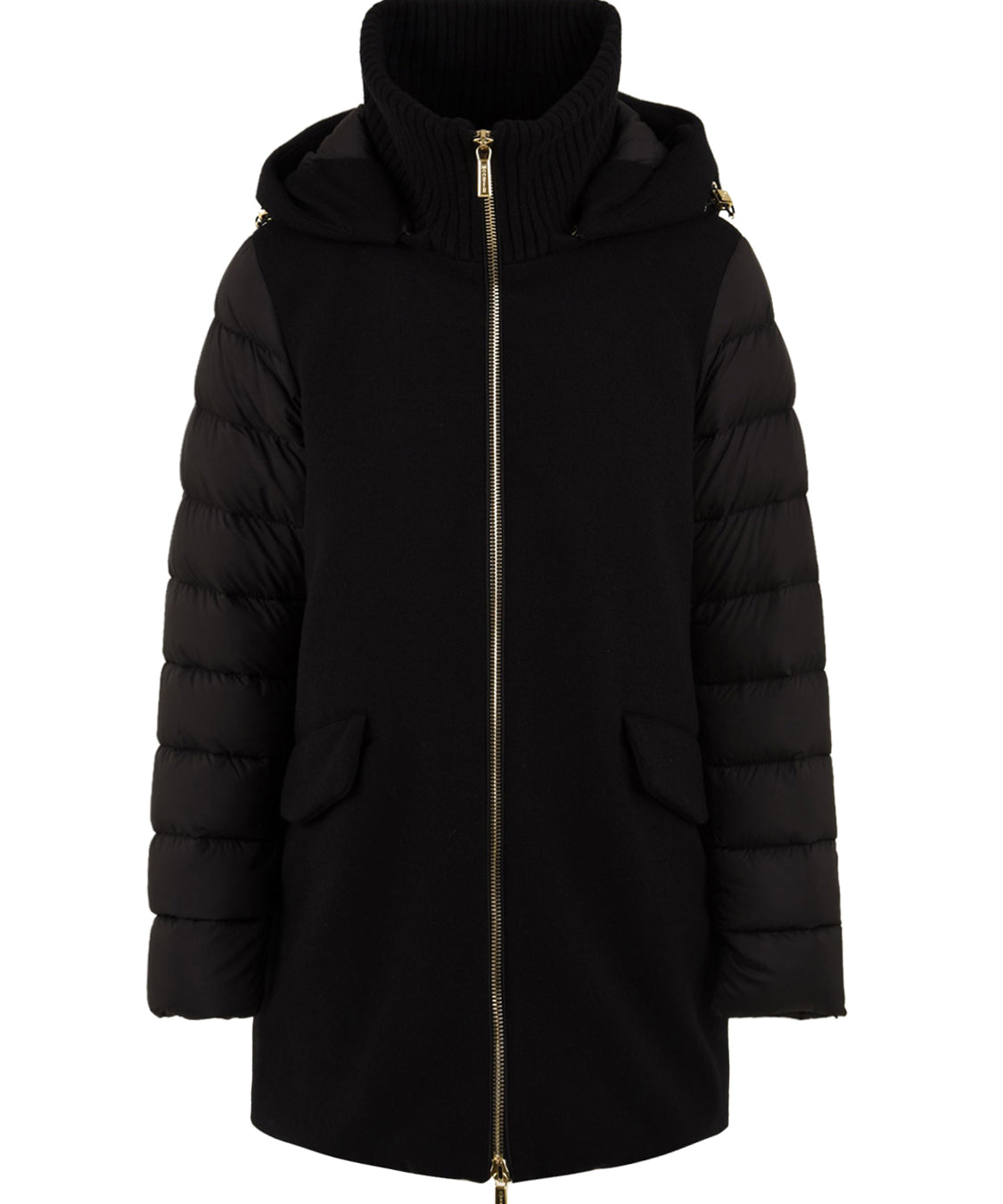 Cappotto Senja-Mr3 MOORER Donna - Nero