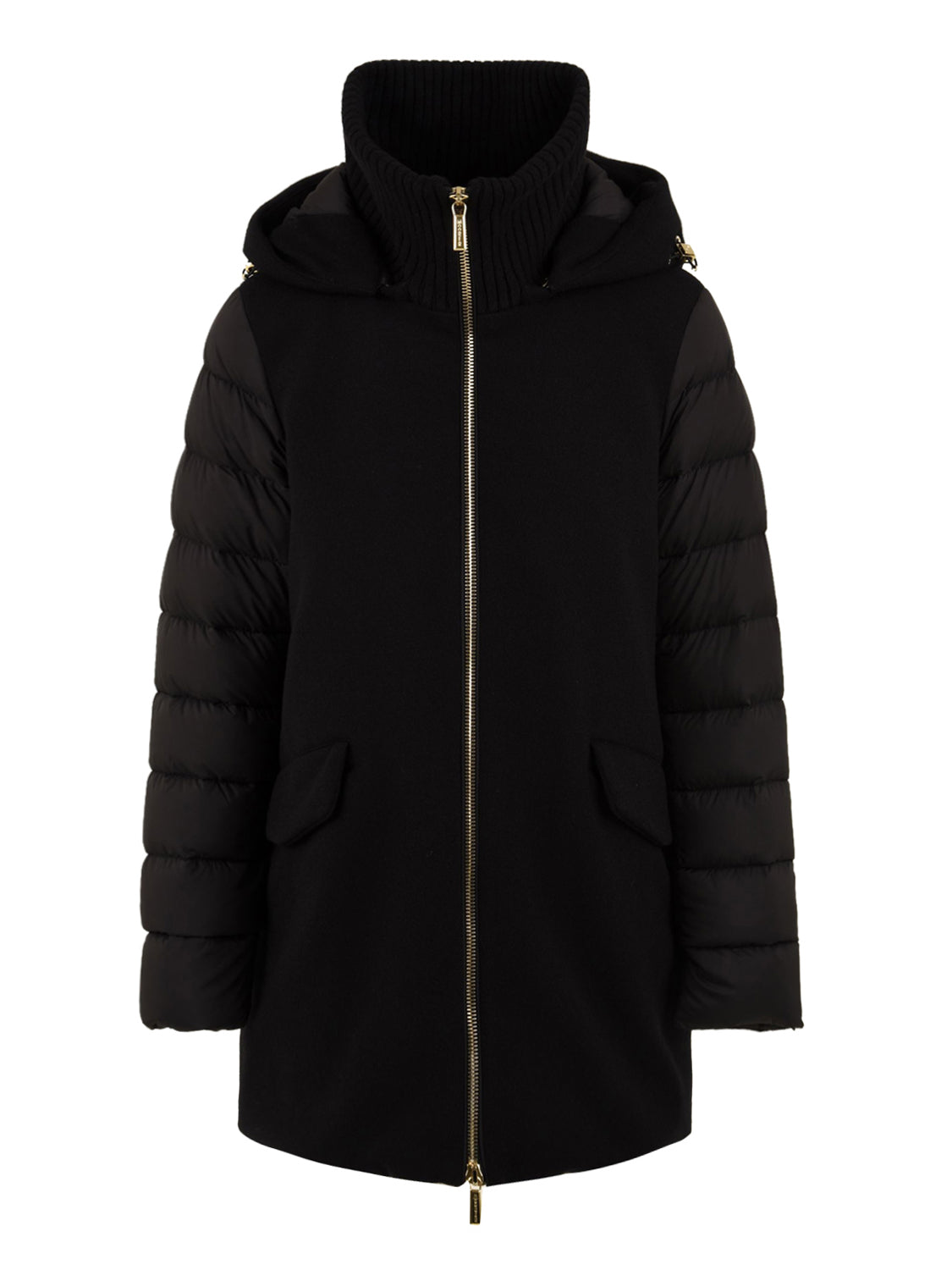 Cappotto Senja-Mr3 MOORER Donna - Nero