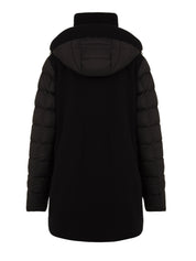 Cappotto Senja-Mr3 MOORER Donna - Nero