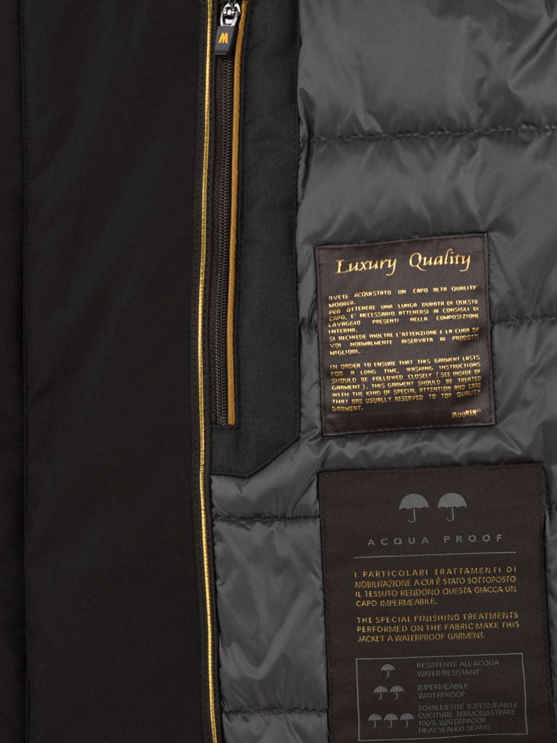 Gilet UROS-SKT MOORER Uomo - Nero