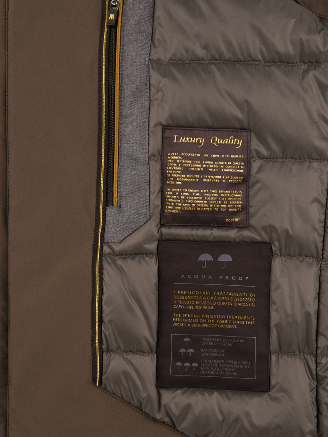 Gilet Uros-SKT MOORER Uomo - Visone