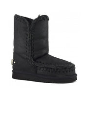 Stivaletto Eskimo 24 Rhinestones Logo MOU Donna - Nero
