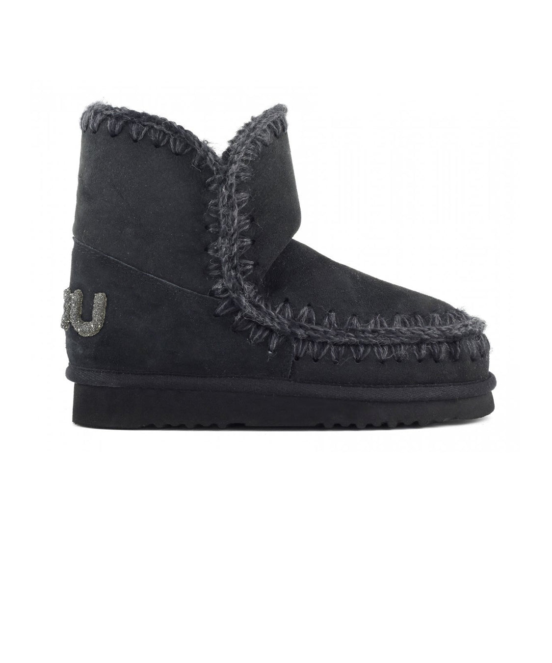 Stivaletto Eskimo 18 Glitter Logo MOU Donna - Nero
