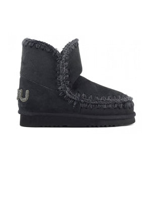 Stivaletto Eskimo 18 Glitter Logo MOU Donna - Nero