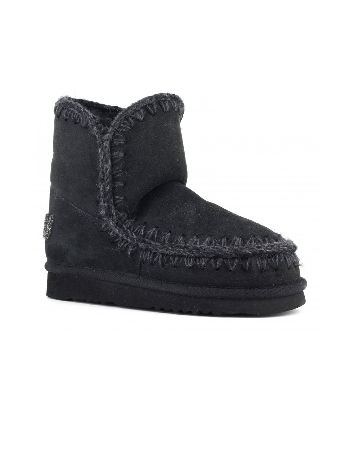 Stivaletto Eskimo 18 Glitter Logo MOU Donna - Nero