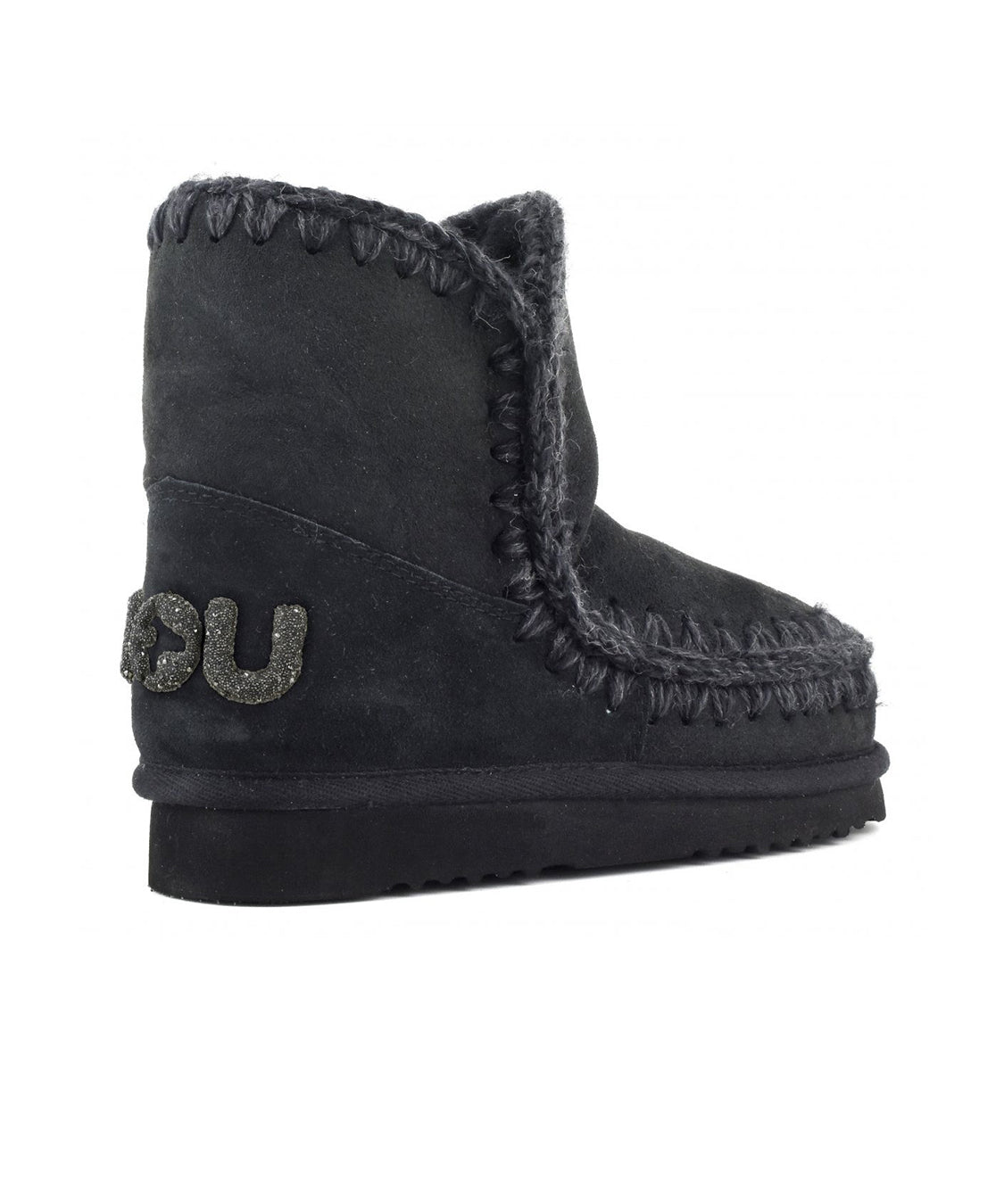 Stivaletto Eskimo 18 Glitter Logo MOU Donna - Nero