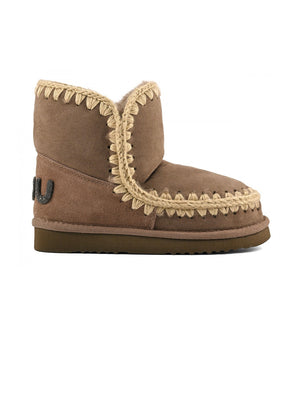 Stivaletto Eskimo 18 Glitter Logo MOU Donna - Elephant Grey