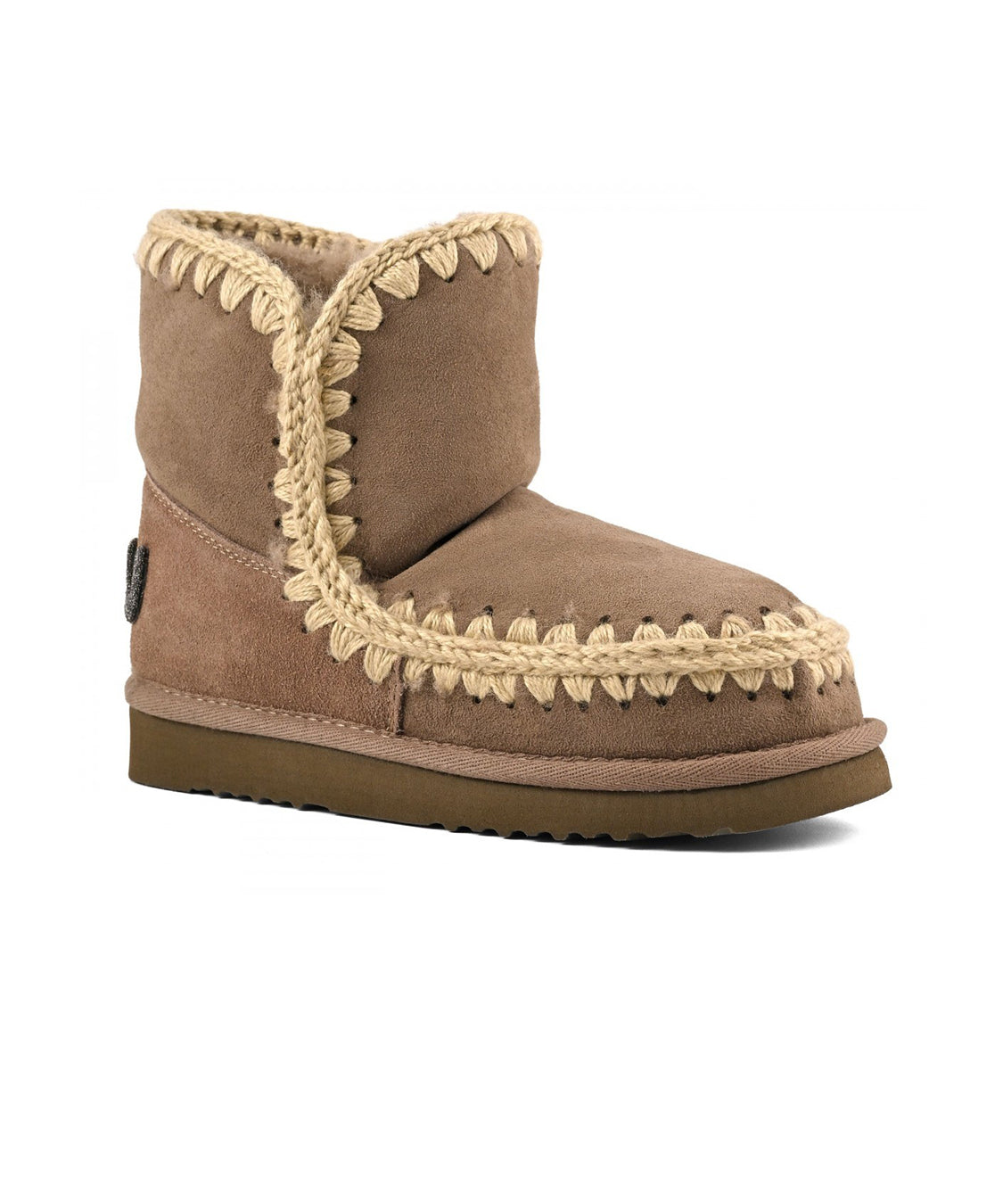 Stivaletto Eskimo 18 Glitter Logo MOU Donna - Elephant Grey
