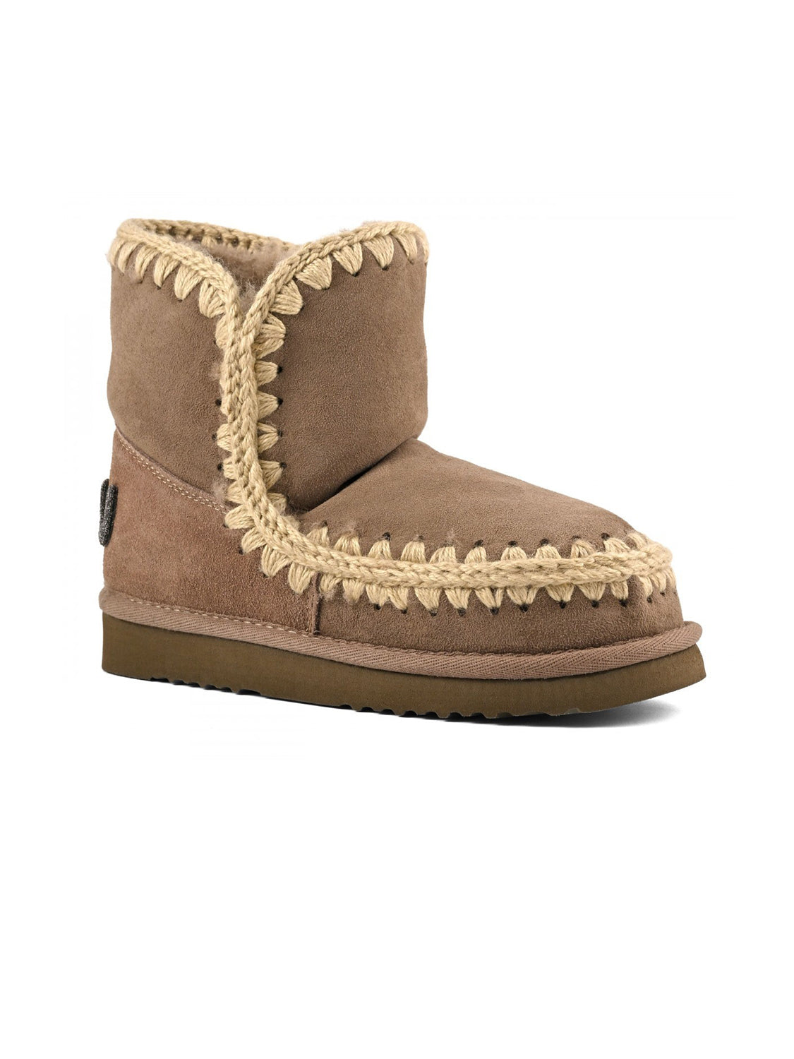 Stivaletto Eskimo 18 Glitter Logo MOU Donna - Elephant Grey