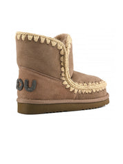 Stivaletto Eskimo 18 Glitter Logo MOU Donna - Elephant Grey