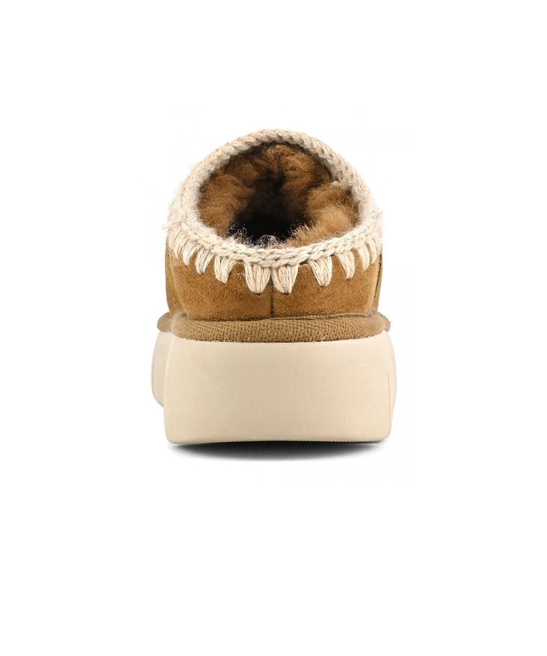 Sabot Bounce Metal Logo MOU Donna - Cognac