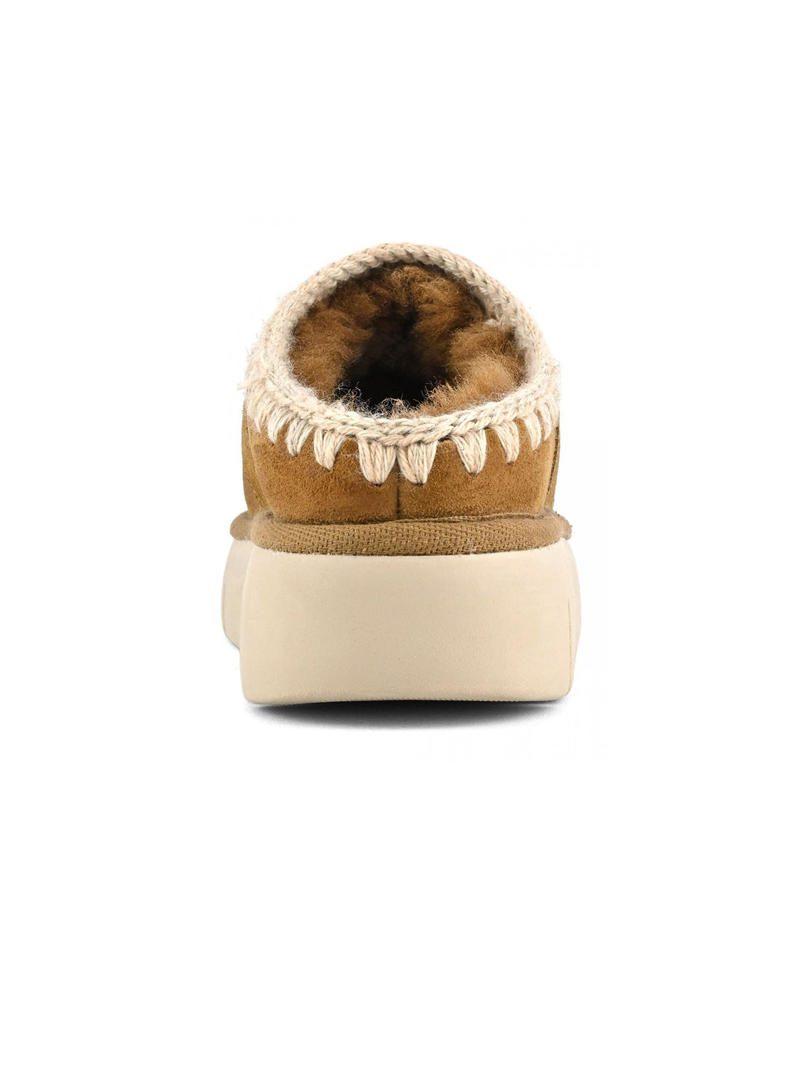 Sabot Bounce Metal Logo MOU Donna - Cognac