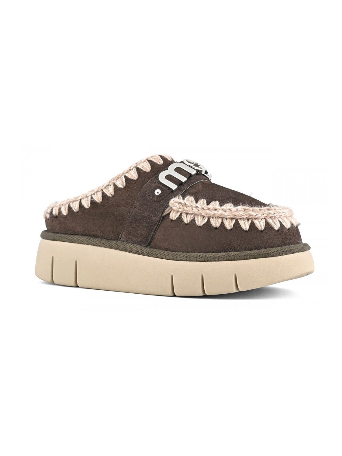Sabot Bounce Metal Logo MOU Donna - Mocha