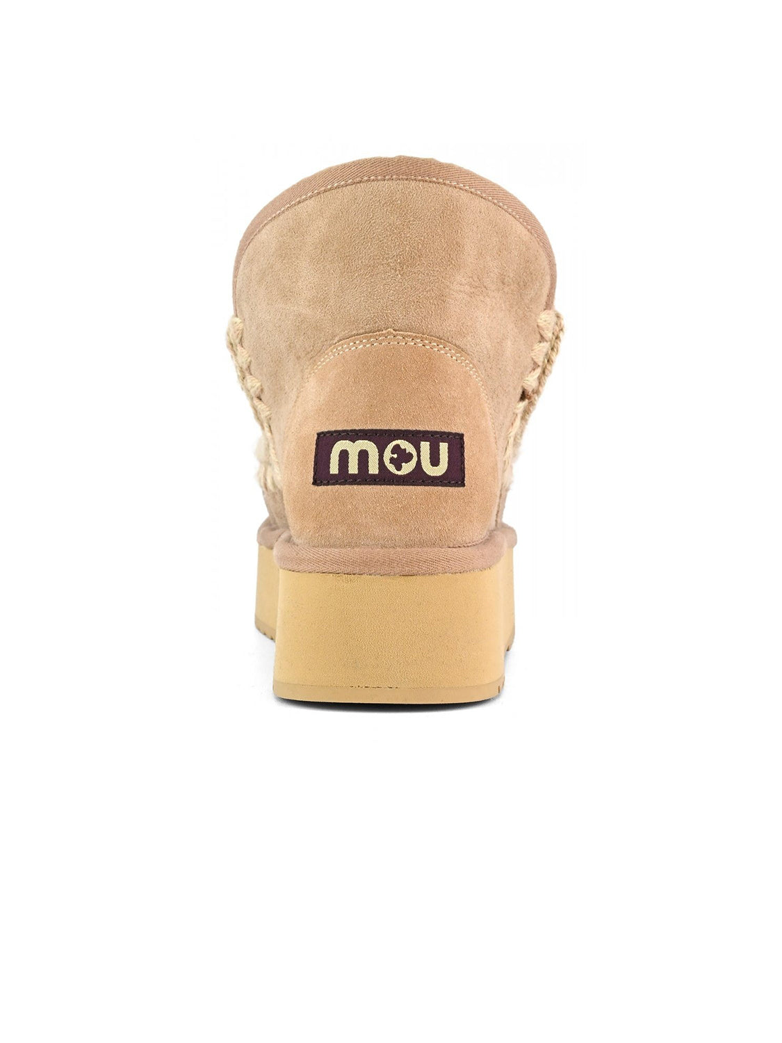 Stivaletto Mini Eskimo Platform MOU Donna - Beige