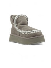 Stivaletto Mini Eskimo Platform MOU Donna - Grigio