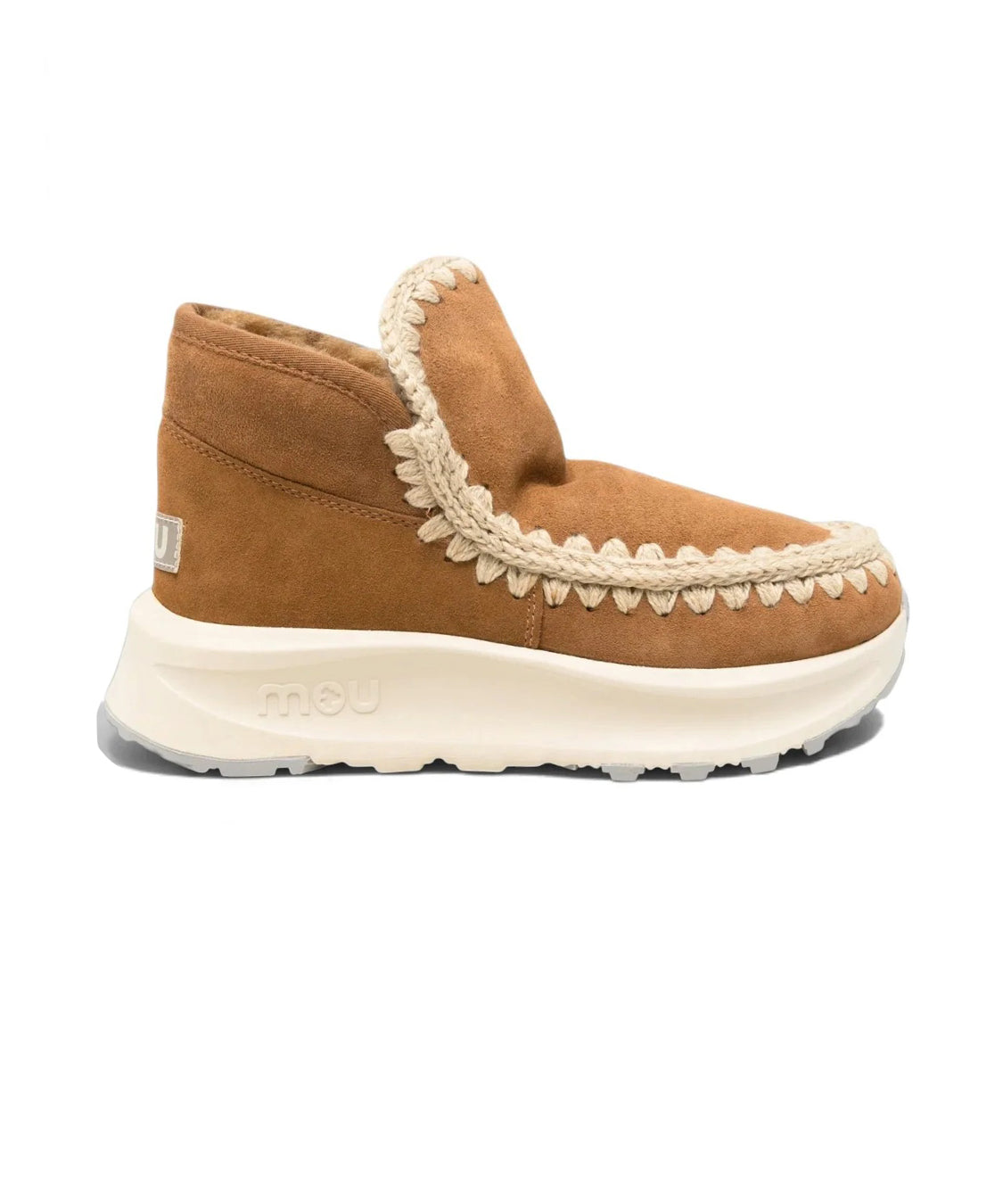 Sneakers Basse Speed Eskimo Suede MOU Donna - Cognac