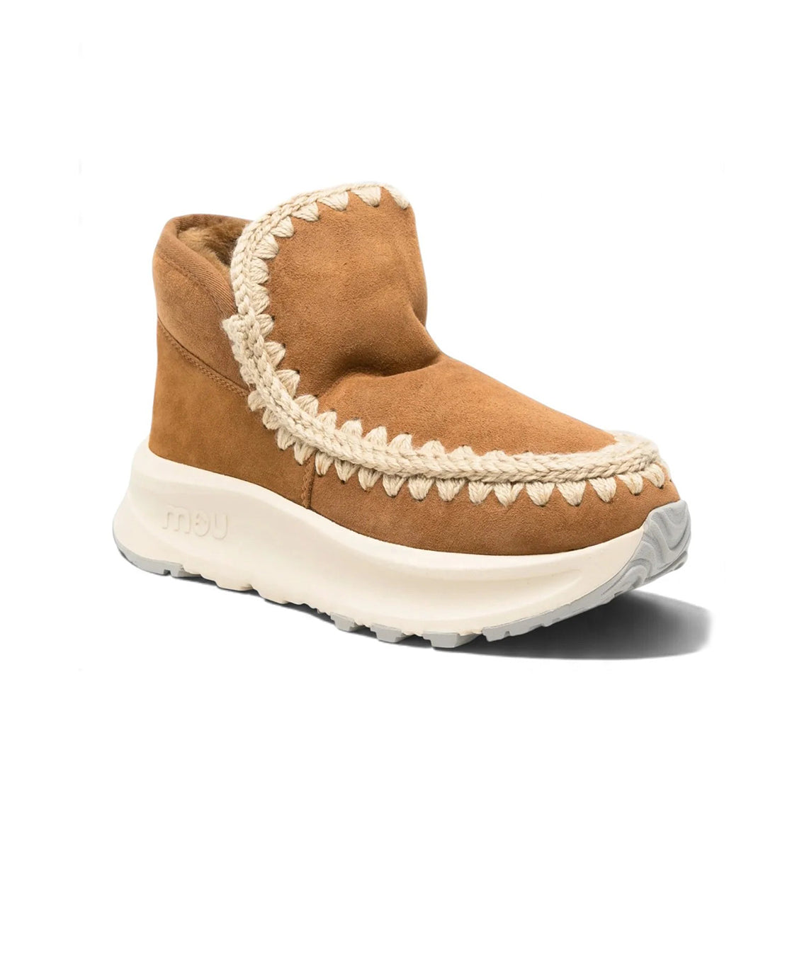 Sneakers Basse Speed Eskimo Suede MOU Donna - Cognac