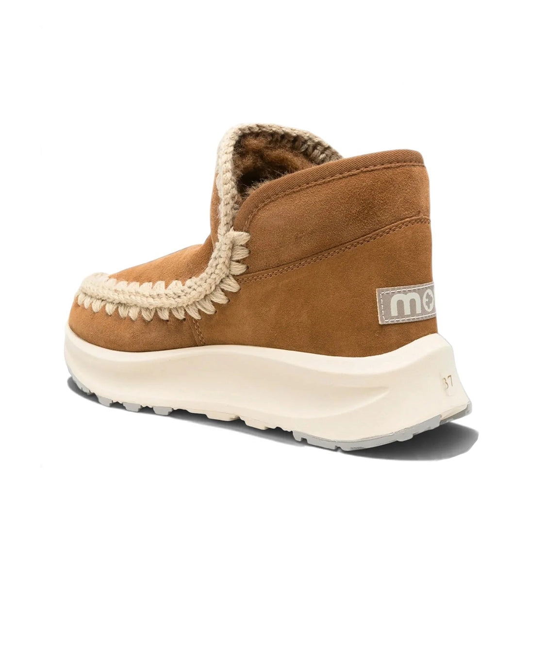 Sneakers Basse Speed Eskimo Suede MOU Donna - Cognac
