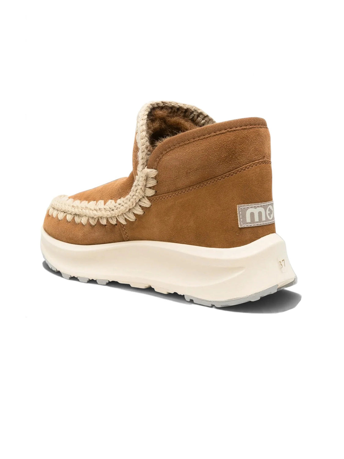 Sneakers Basse Speed Eskimo Suede MOU Donna - Cognac