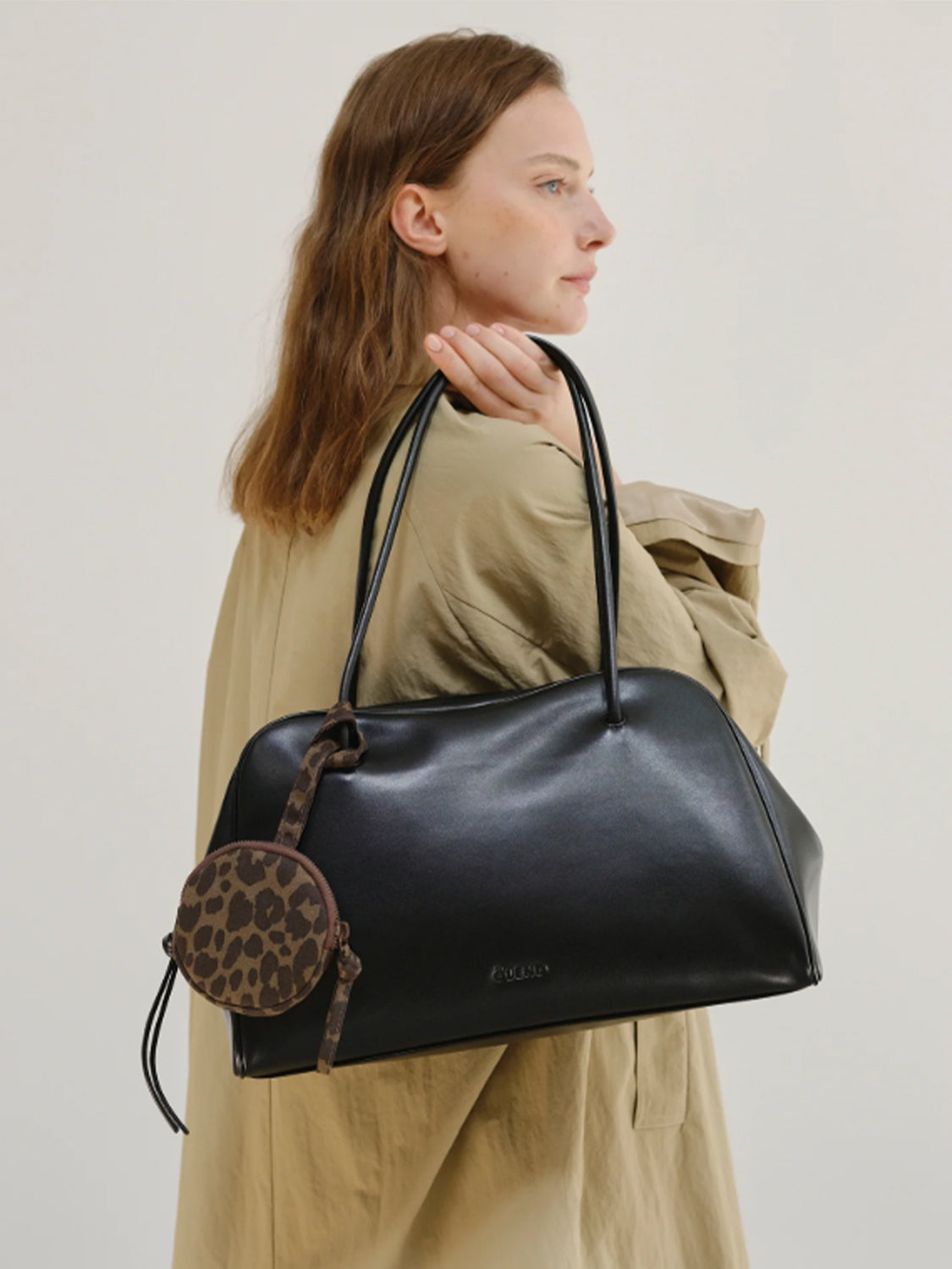 Borsa a spalla Brooklyn Bag OLEND Donna - Nero