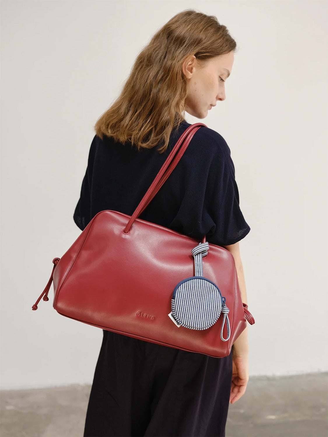 Borsa a spalla Brooklyn Bag OLEND Donna - Rosso