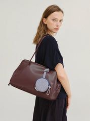 Borsa a spalla Brooklyn Bag OLEND Donna - Marrone