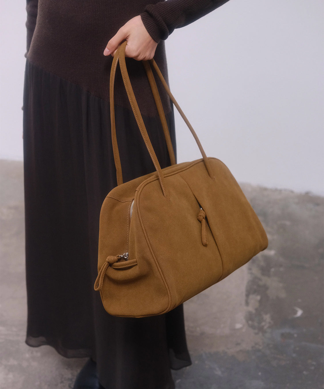 Borsa a spalla Brooklyn Bag OLEND Donna - Beige