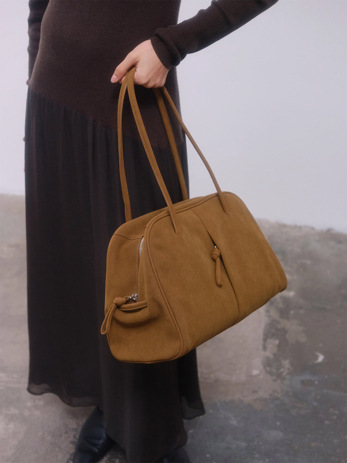 Borsa a spalla Brooklyn Bag OLEND Donna - Beige