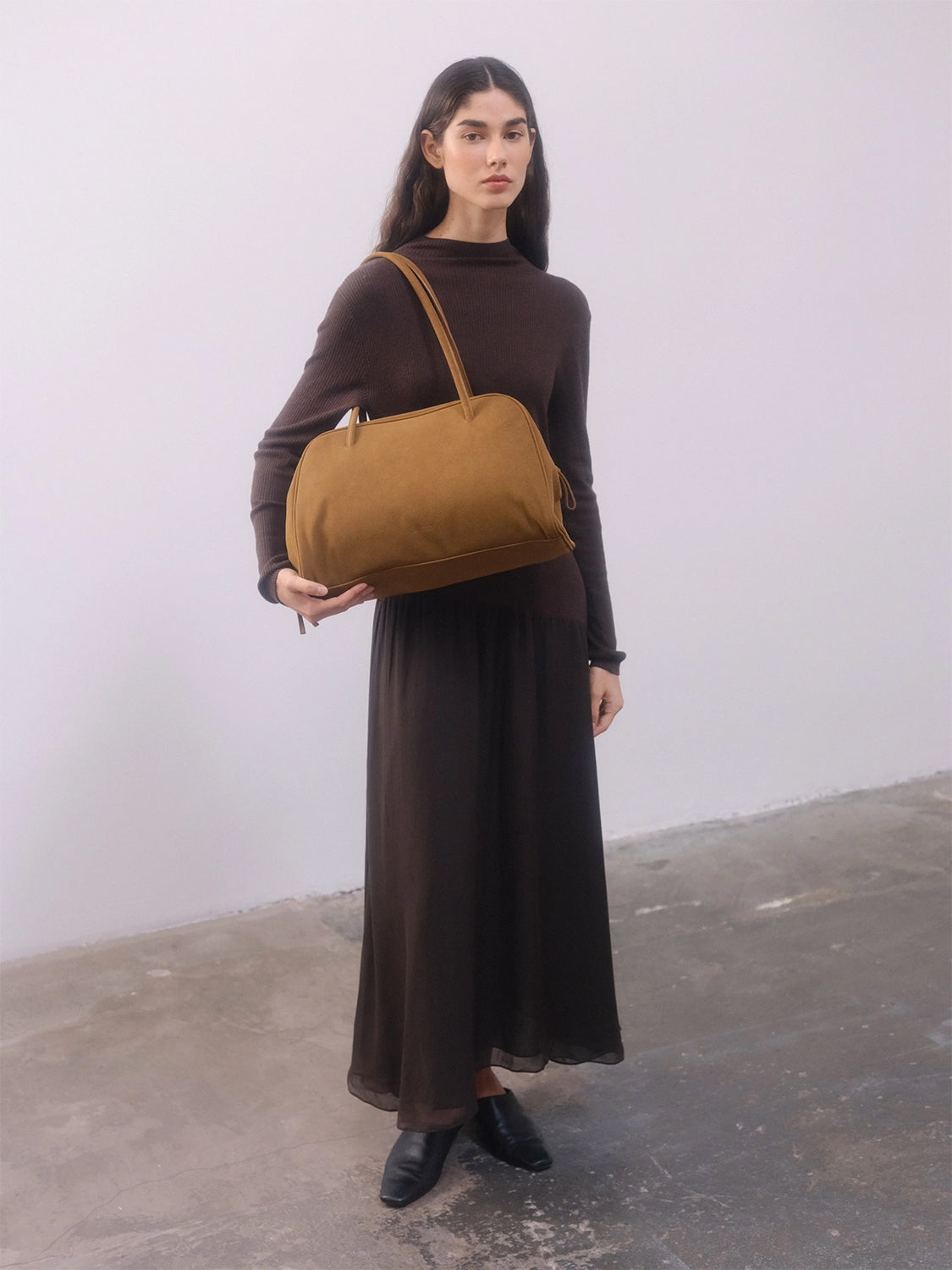 Borsa a spalla Brooklyn Bag OLEND Donna - Beige