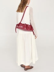 Borsa a spalla Dumpling Bag OLEND Donna - Rosso