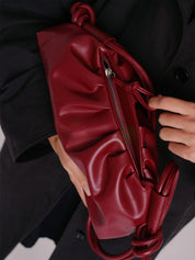 Borsa a spalla Dumpling Bag OLEND Donna - Rosso