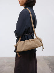Borsa a spalla Dumpling Bag OLEND Donna - Beige