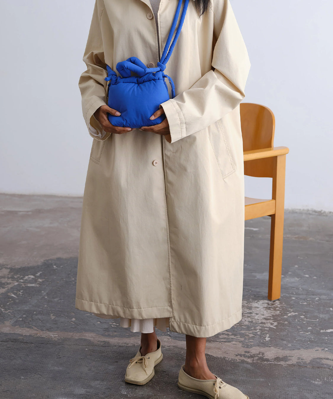 Borsa a mano con tracolla Micro Ona Soft Bag OLEND Donna - Blue