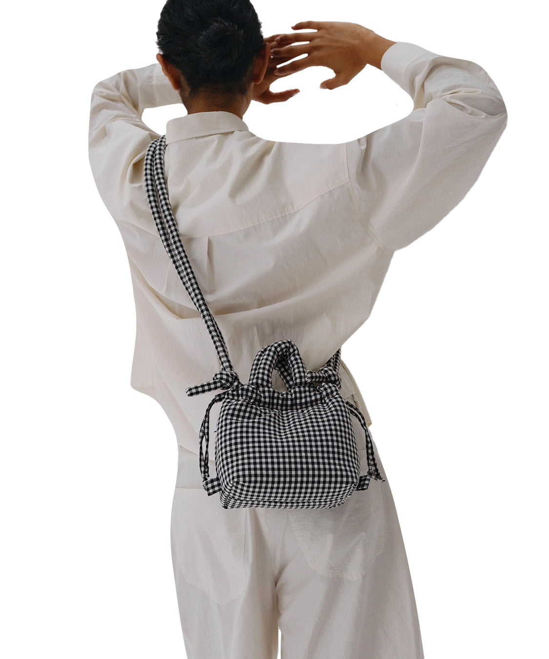 Borsa a mano con tracolla Micro Ona Soft Bag OLEND Donna - Nero